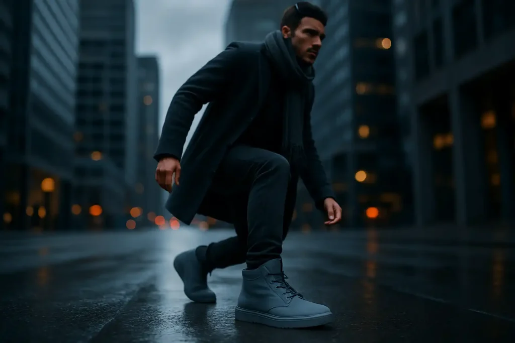Comment rester élégant avec des sneakers homme quand il fait froid ?