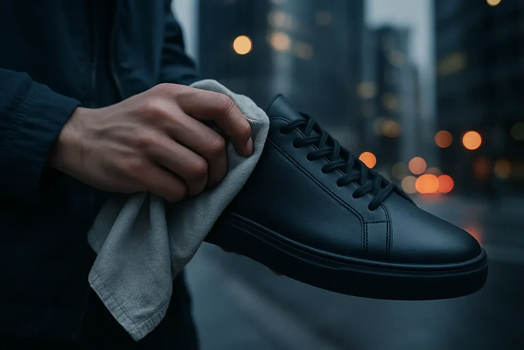Comment nettoyer des sneakers en cuir sans les abîmer ?