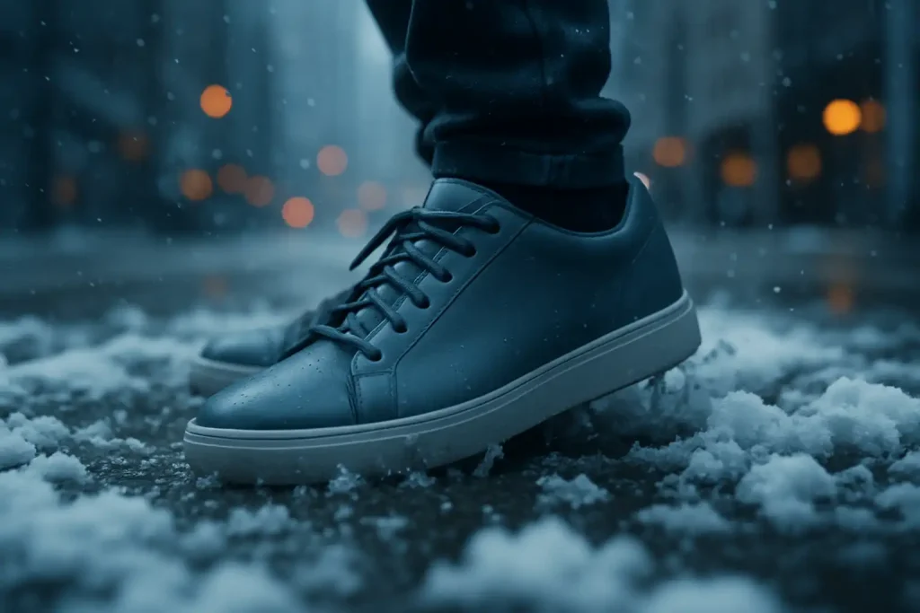 Comment protéger ses sneakers de la neige et du sel ?
