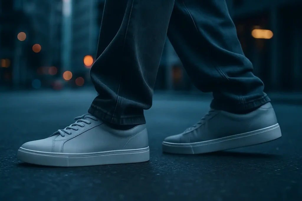 Peut-on porter des sneakers avec un pantalon large en hiver ?