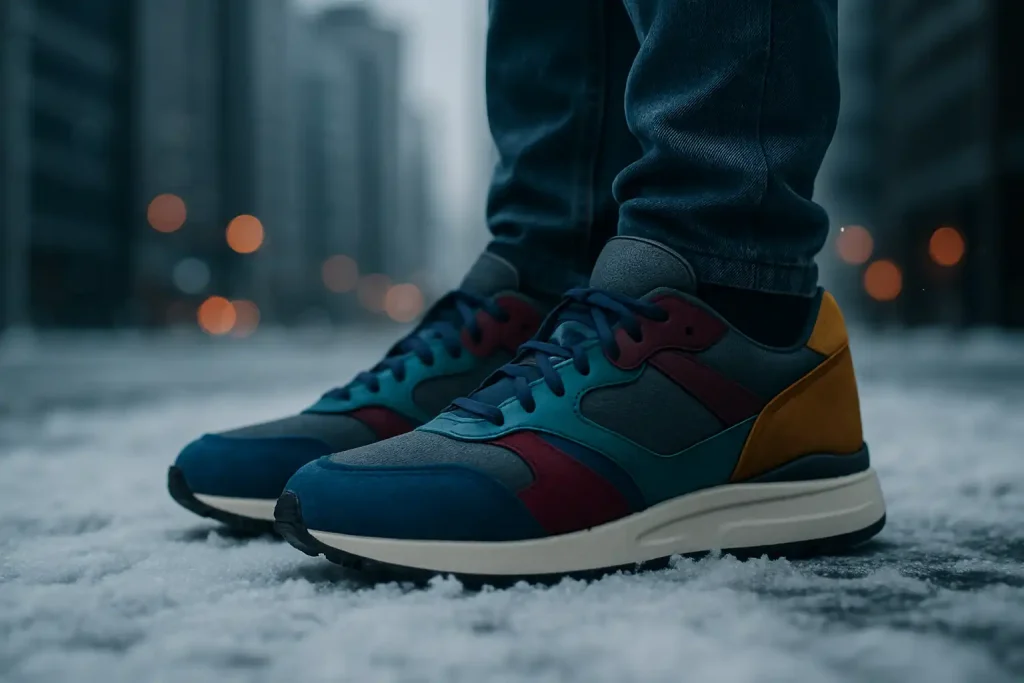 Quelle couleur de sneakers femme choisir en hiver ?