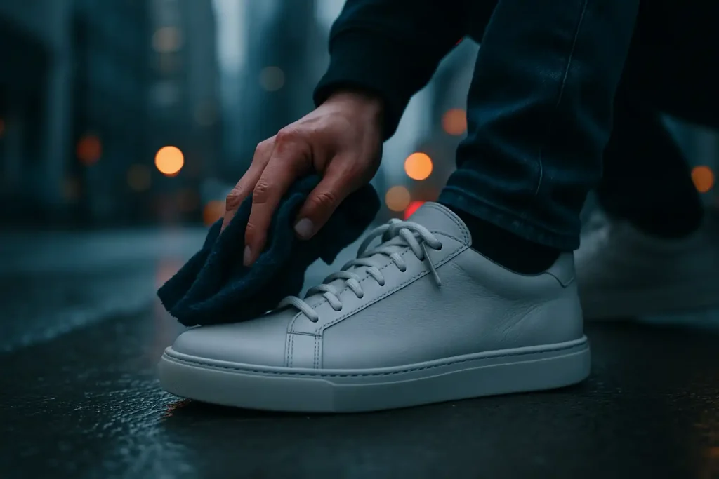 Comment entretenir ses sneakers en cuir pour le printemps ?