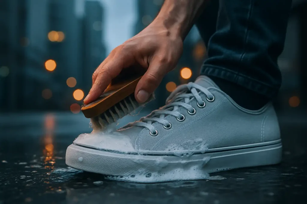 Comment entretenir ses sneakers en toile au printemps ?