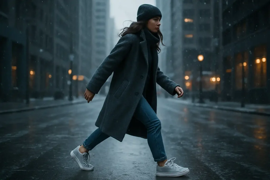 Comment porter ses sneakers pour une journée d’hiver réussie ?
