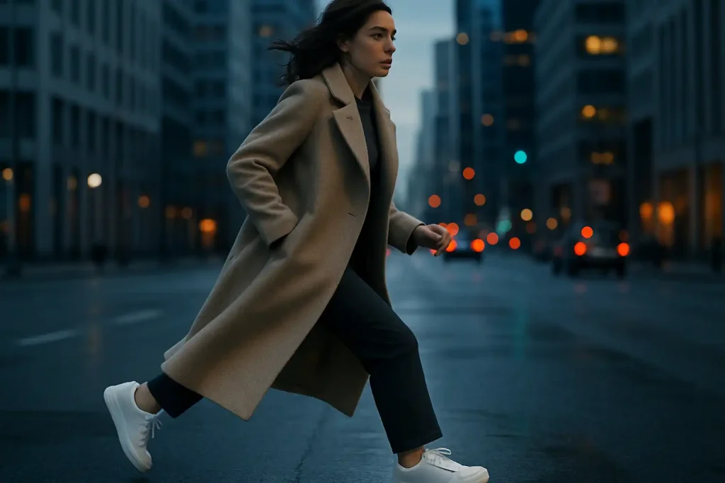 Comment rester féminine en sneakers tout l’hiver 2026 ?