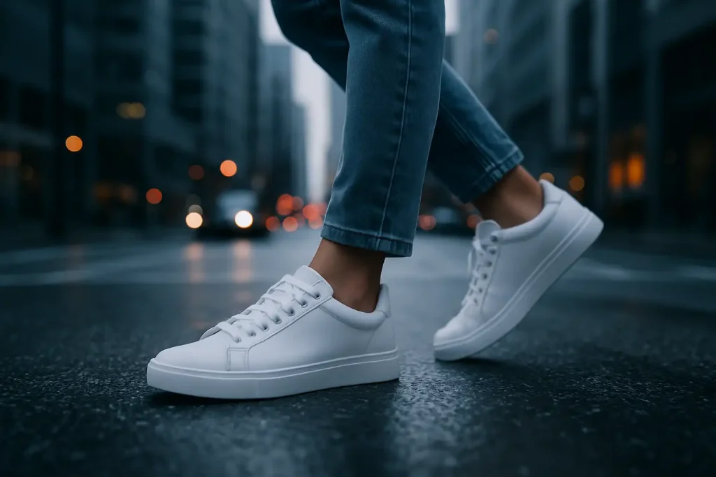 Comment porter des sneakers avec un jean au printemps ?
