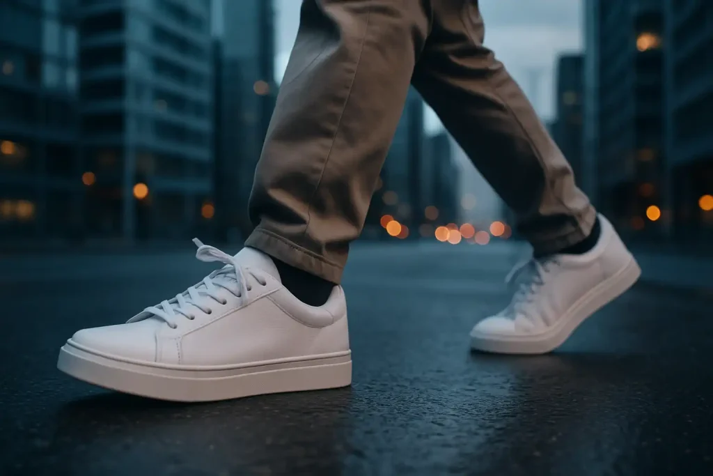 Pourquoi les sneakers minimalistes séduisent encore les hommes ?