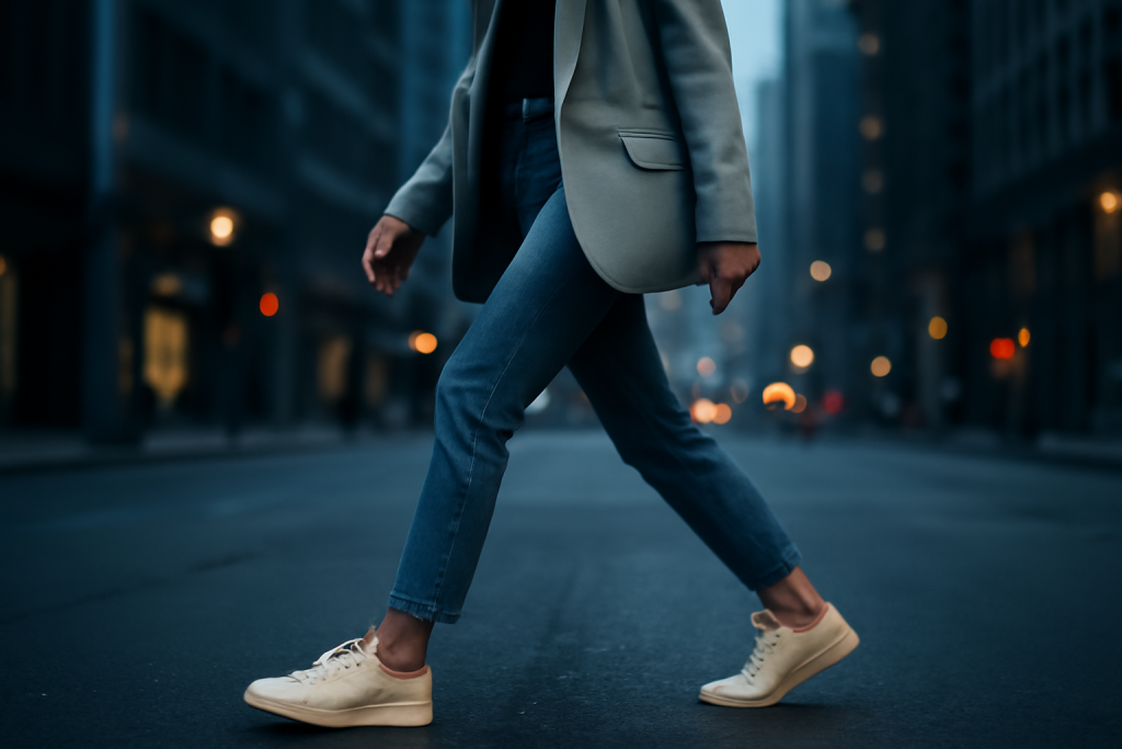 Comment associer sneakers et blazer au printemps ?
