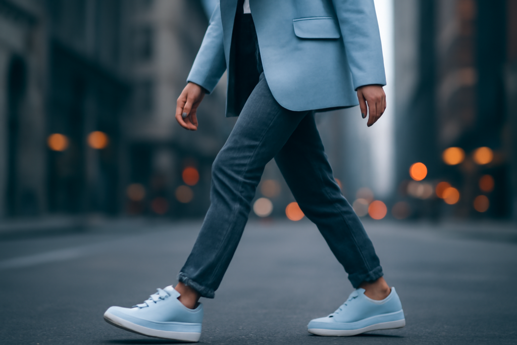 Comment adopter un look casual chic en sneakers ?