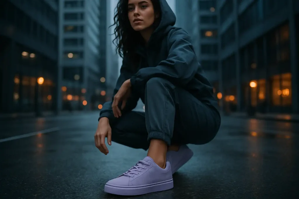 Comment composer un look urbain avec des sneakers pastel ?
