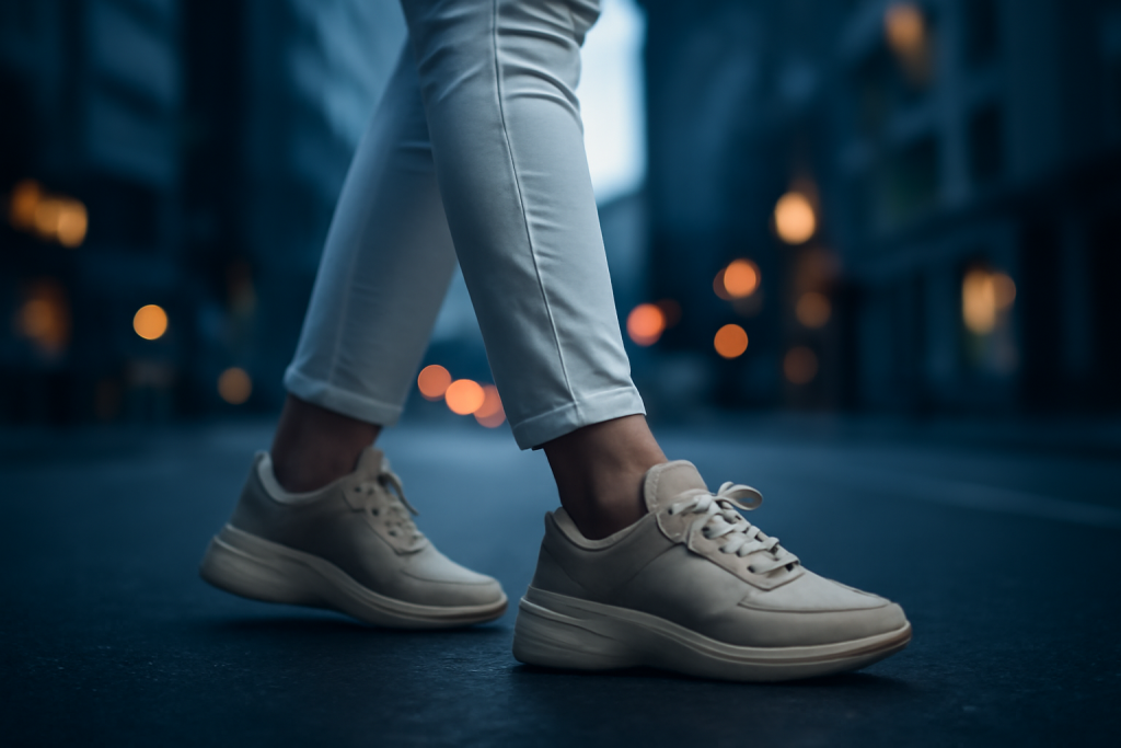 Comment assortir ses sneakers à un pantalon blanc ?