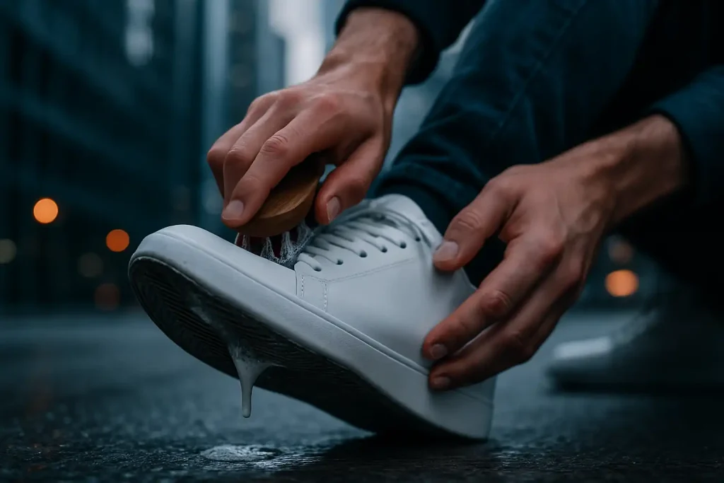 Comment entretenir les semelles de ses sneakers à la belle saison ?