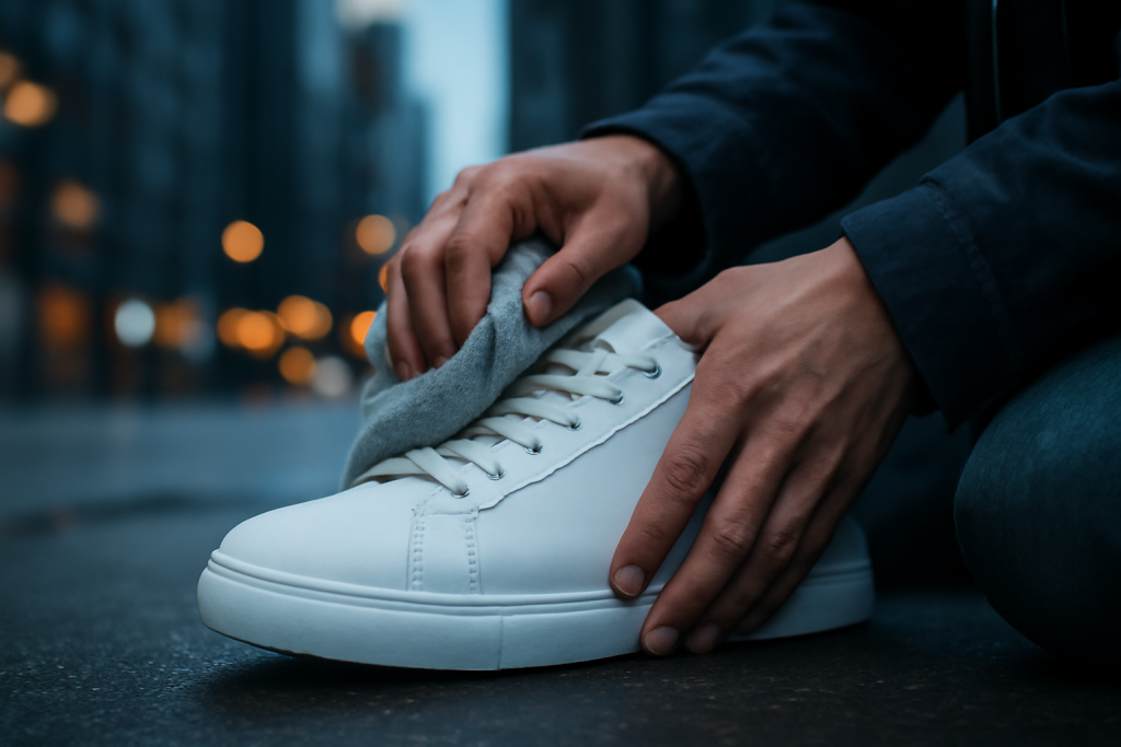 Comment entretenir ses sneakers blanches au quotidien ?