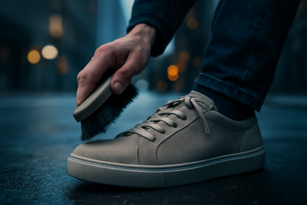Comment enlever la poussière de ses sneakers en été ?