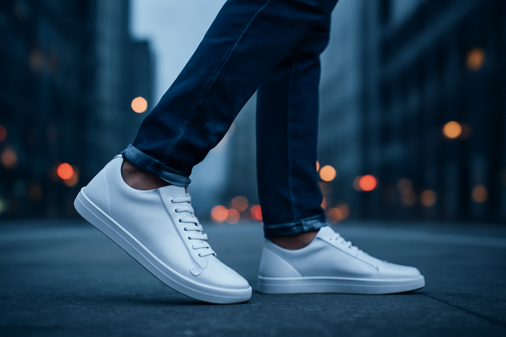 Pourquoi les sneakers blanches restent un must chaque printemps ?