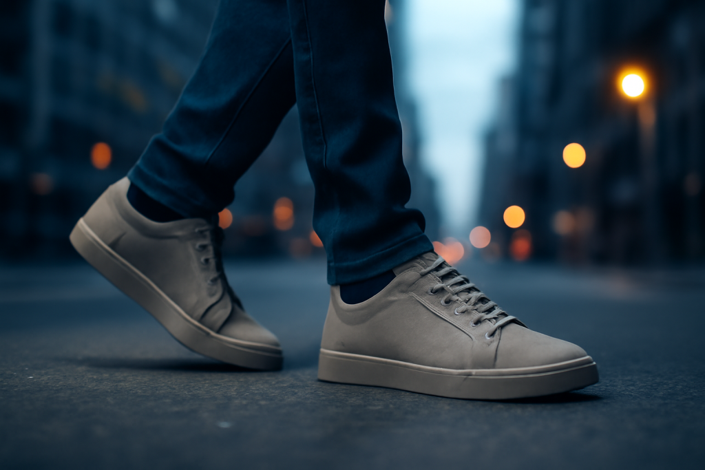 Pourquoi les sneakers couleur sable séduisent les hommes ?