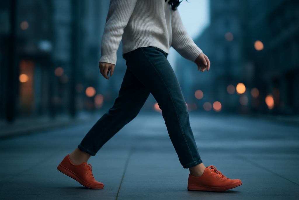 Comment porter les sneakers aux couleurs chaudes ?