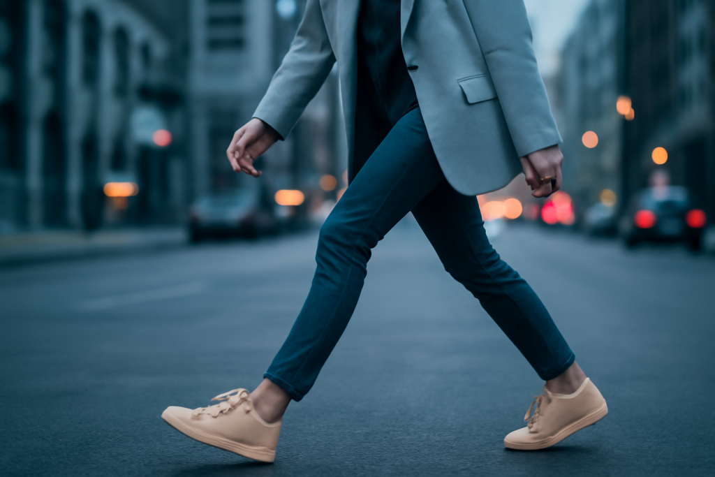 Comment intégrer des sneakers à un look de bureau ?