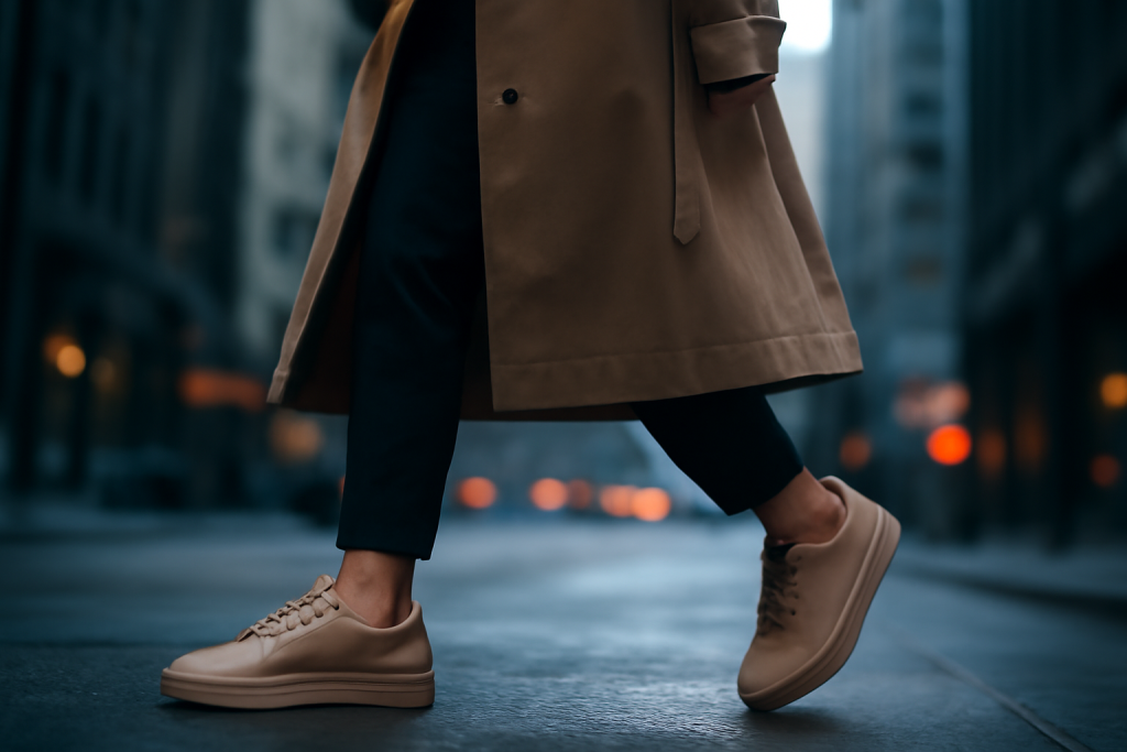 Comment garder un look chic avec des sneakers à l’automne ?