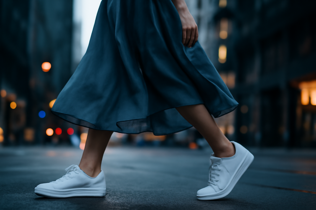 Comment styliser ses sneakers en vacances ?