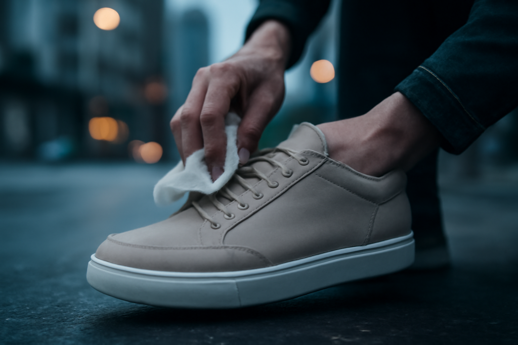 Comment nettoyer ses sneakers tachées par le sel marin ?