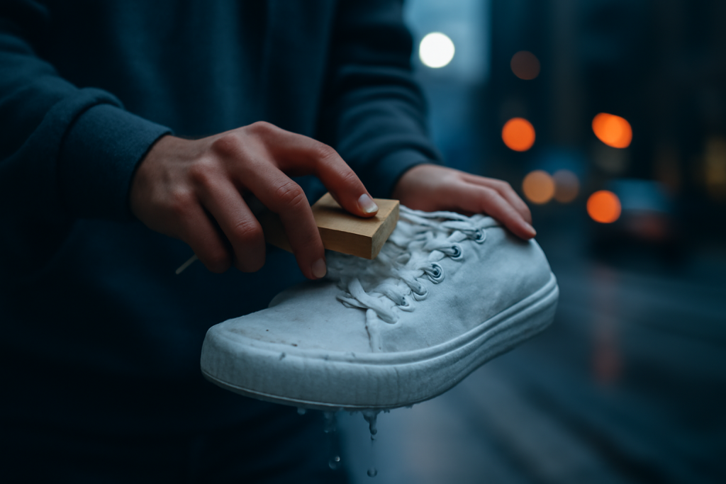 Comment entretenir des sneakers en toile sous le soleil ?