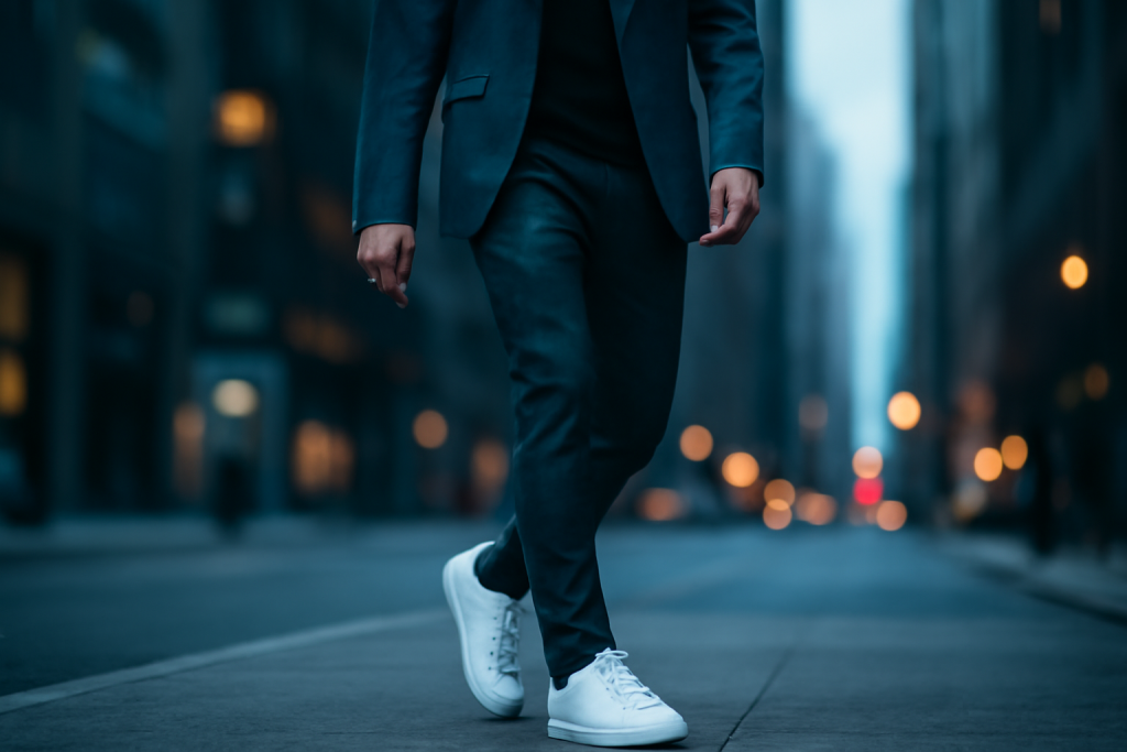 Comment mixer sneakers et blazer pour la rentrée ?