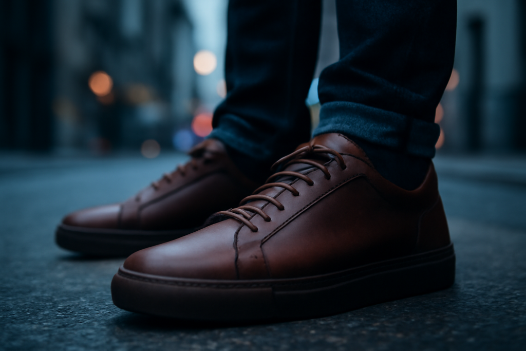 Pourquoi miser sur le cuir pour ses sneakers d’automne ?