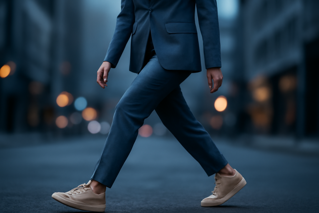 Comment porter des sneakers au bureau en automne ?