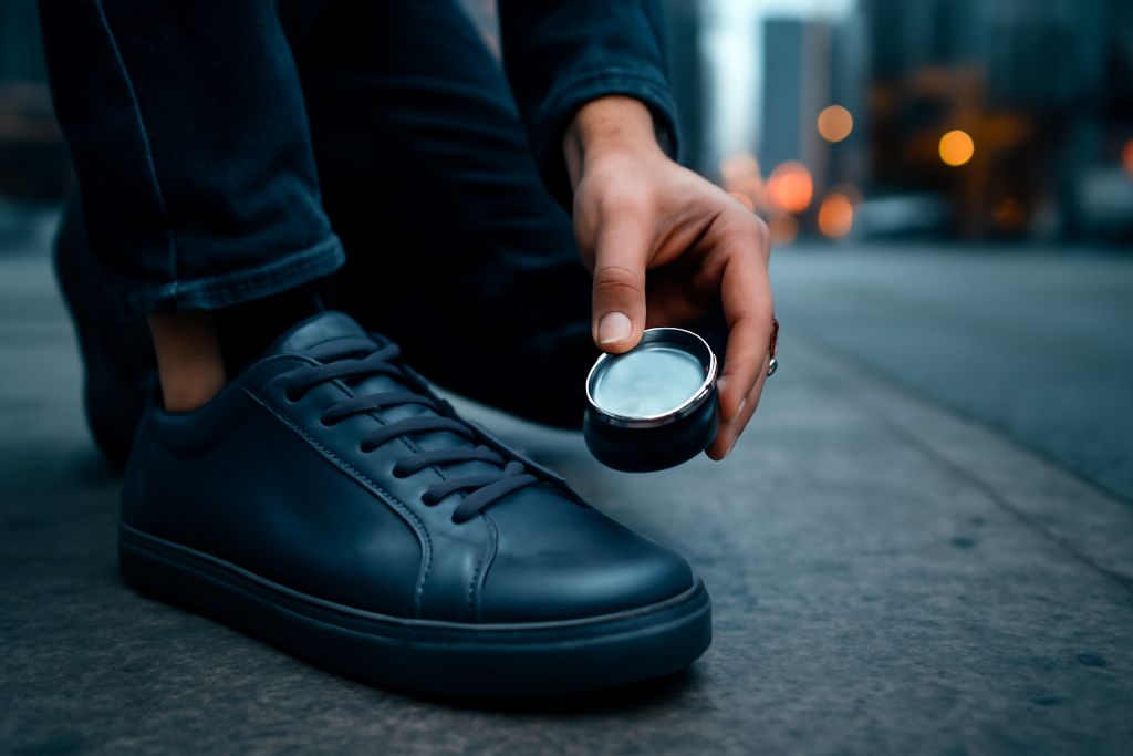Comment nourrir le cuir de ses sneakers en automne ?