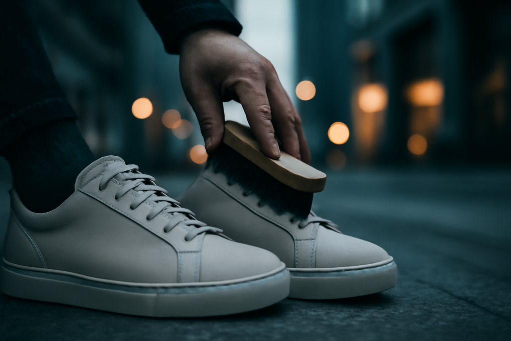 Comment retirer la poussière accumulée sur ses sneakers ?