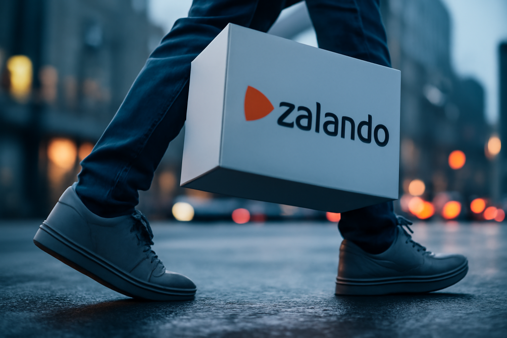 Quel est le délai de livraison standard pour une commande de chaussures sur Zalando ?