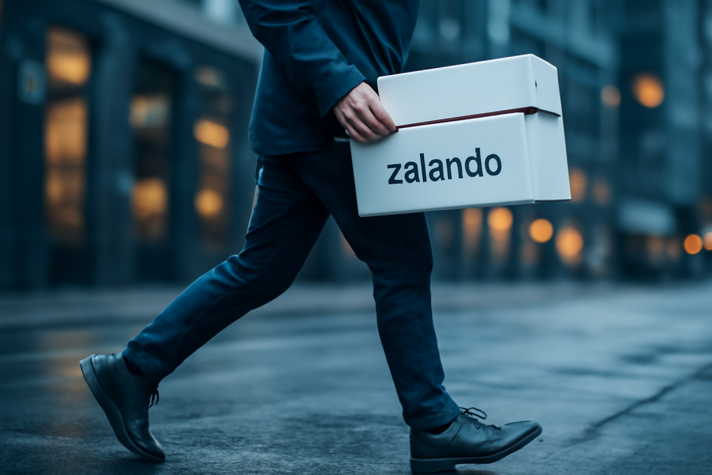 Quel est le délai de livraison standard pour une commande de chaussures sur Zalando ?