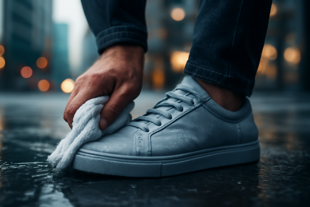 Comment entretenir ses sneakers en cas de neige ?