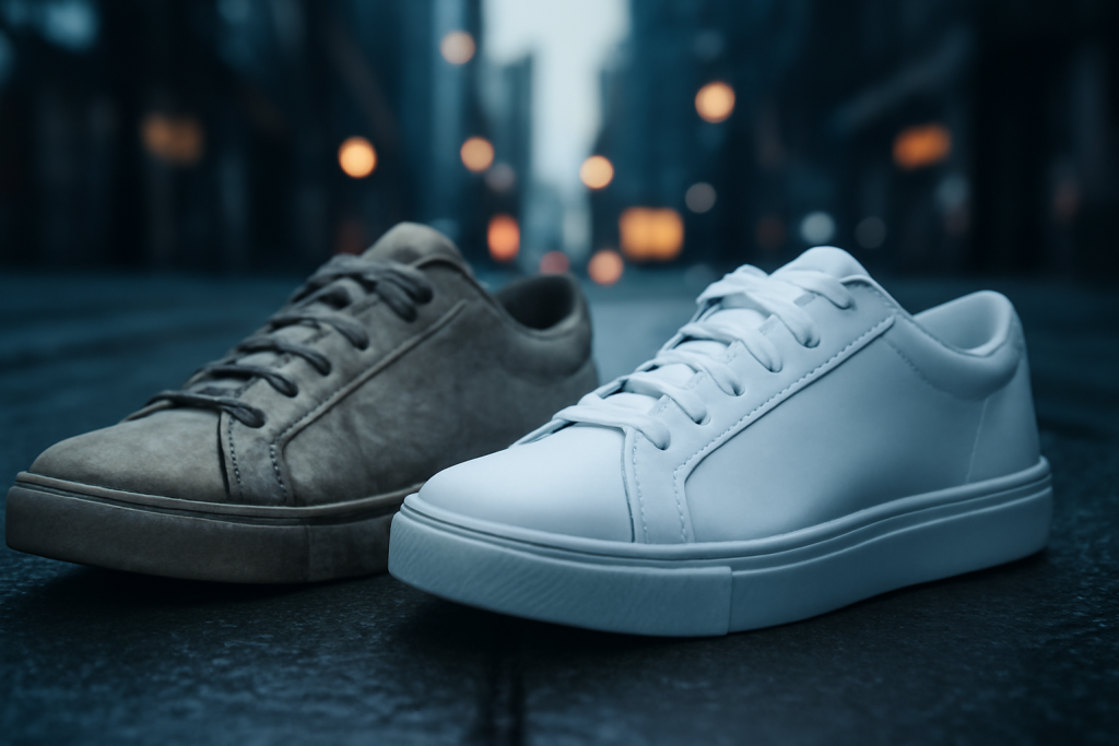 Comment nettoyer des baskets blanches jaunies sans les abîmer ?