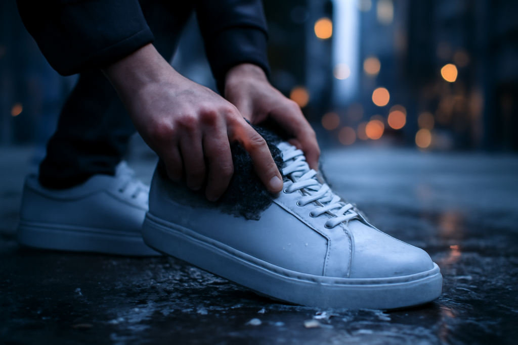 Comment entretenir ses sneakers après un passage dans la neige ?