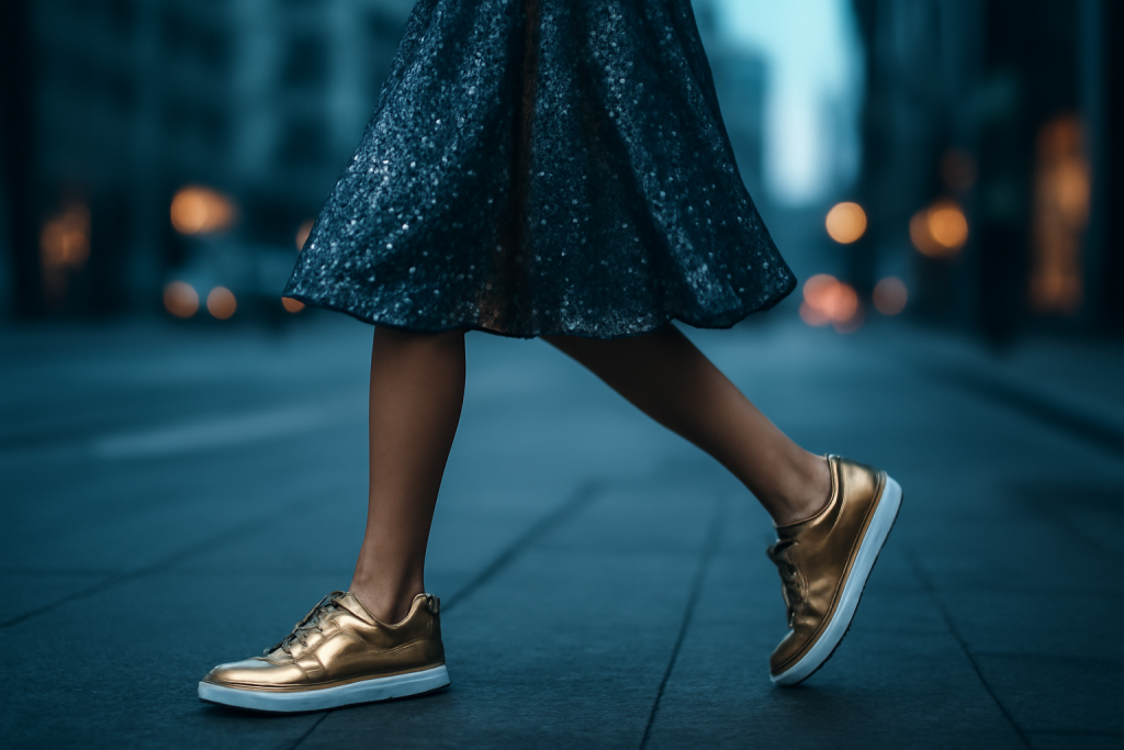Peut-on porter des sneakers pendant les fêtes ?