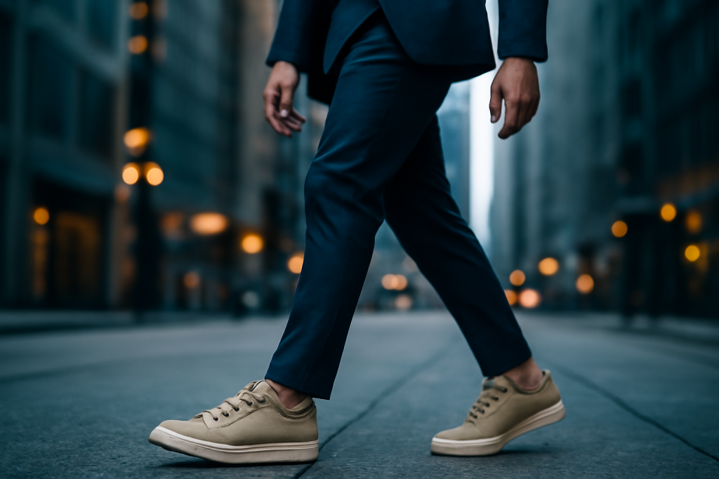 Comment porter des sneakers au bureau en fin d’automne ?