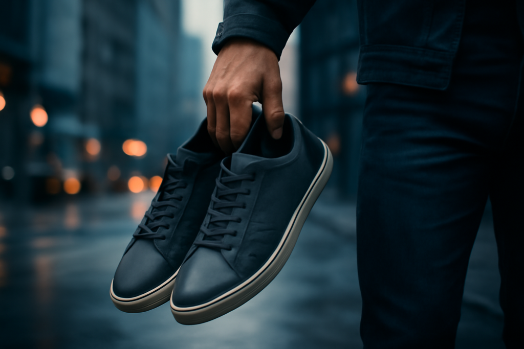 Pourquoi les sneakers texturées séduisent les hommes ?