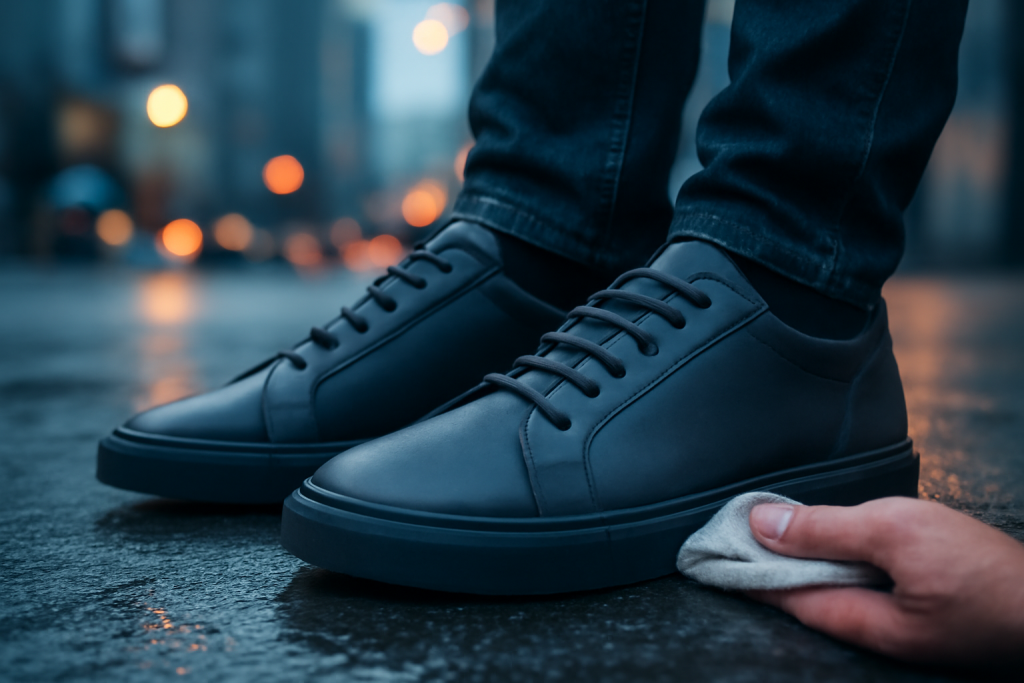Comment imperméabiliser des baskets en cuir efficacement ?