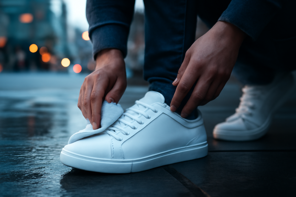 Comment nettoyer des Air Force 1 blanches sans les abîmer ?
