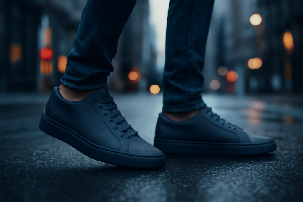 Comment porter des sneakers avec un pantalon slim ?