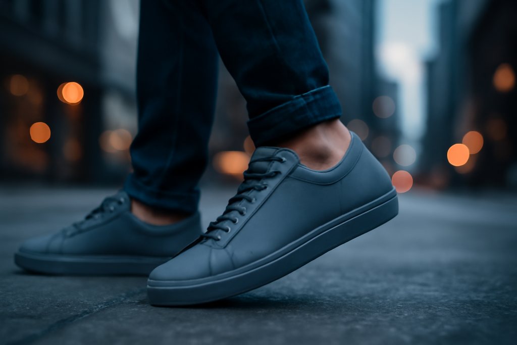 Comment créer un look simple homme avec des sneakers ?