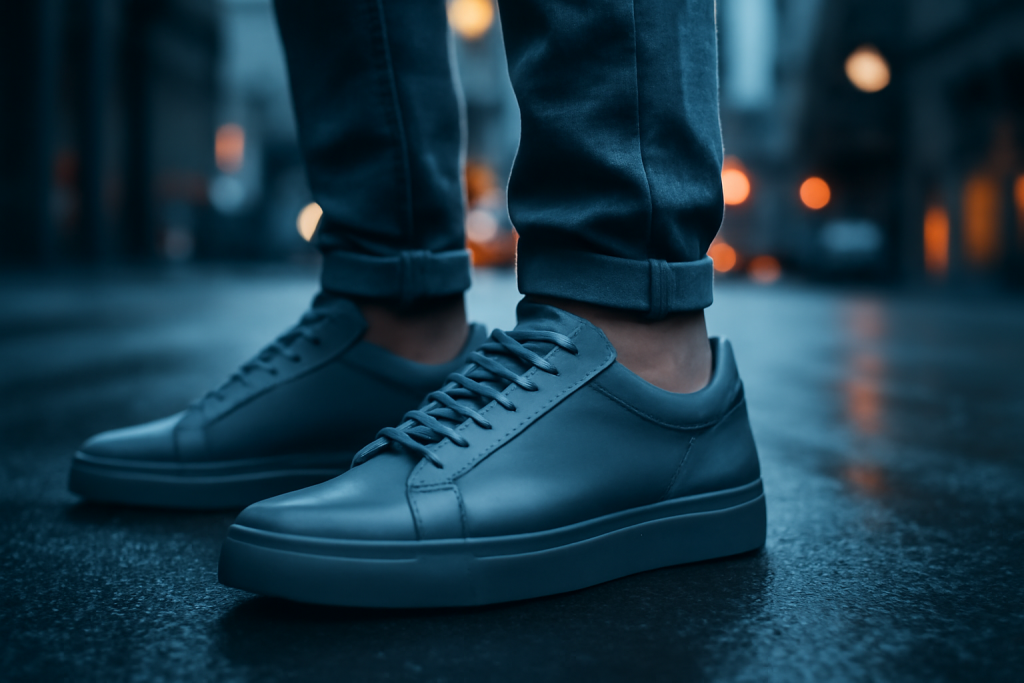 Comment réussir un look ton sur ton avec des sneakers ?