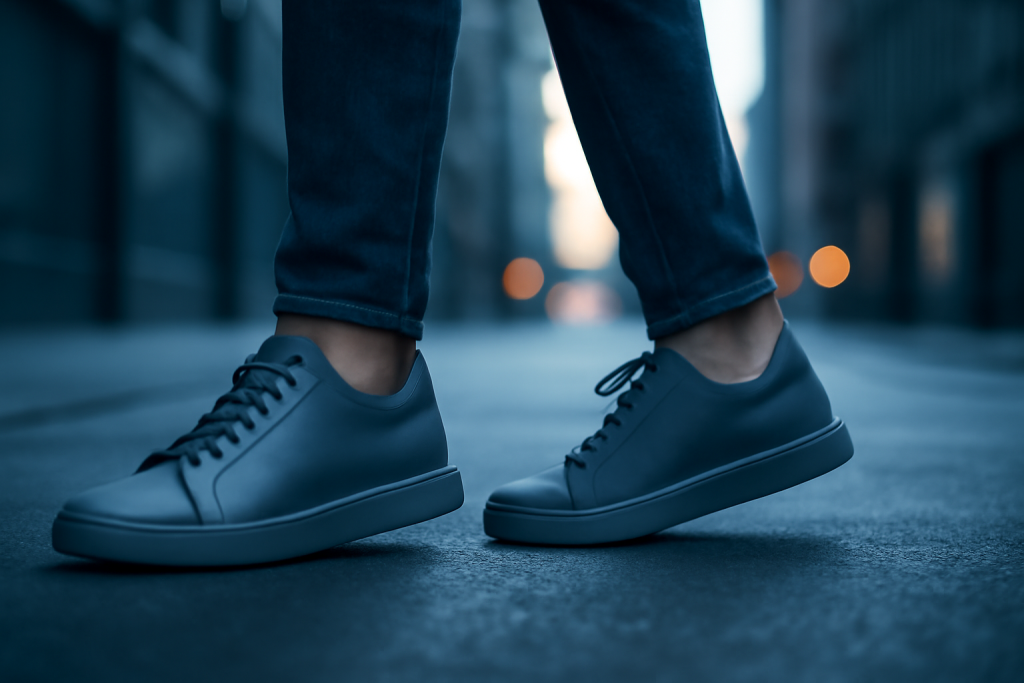 Comment créer du contraste dans une tenue d’été avec des sneakers ?