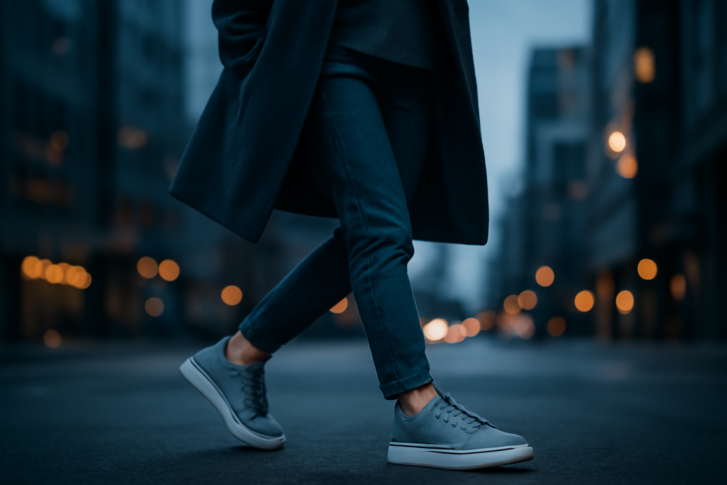 Comment harmoniser une tenue femme avec des sneakers ?