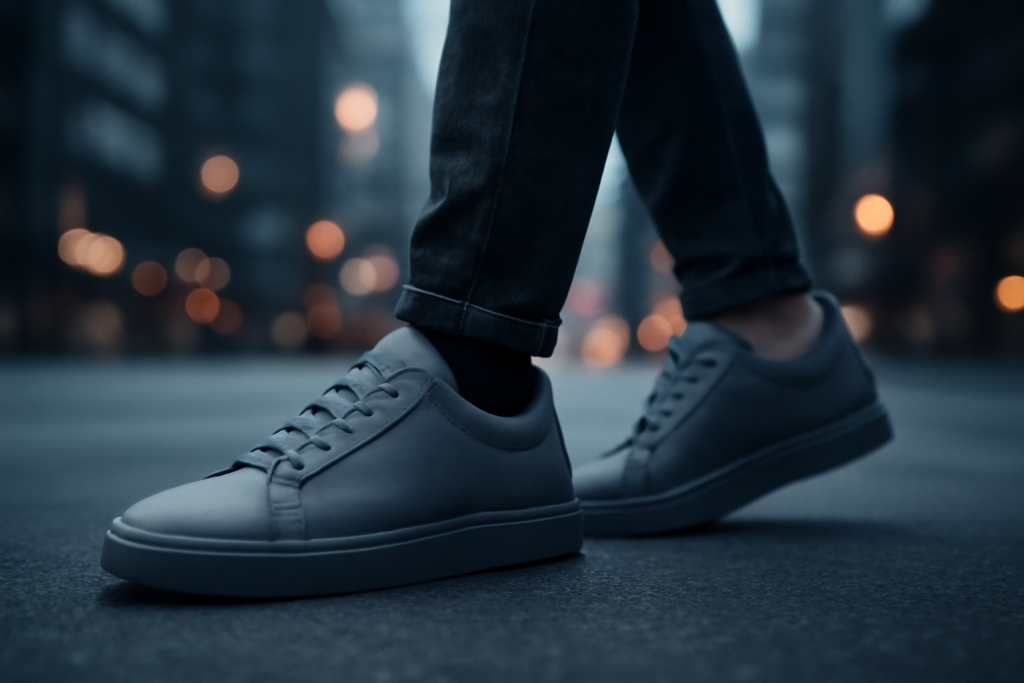 Comment créer un contraste moderne avec des sneakers ?